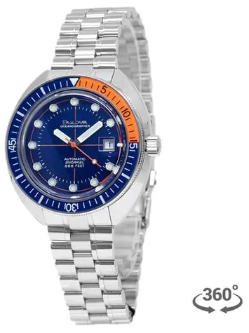 Bulova Archive 96B321 44mm Stainless steel Blue