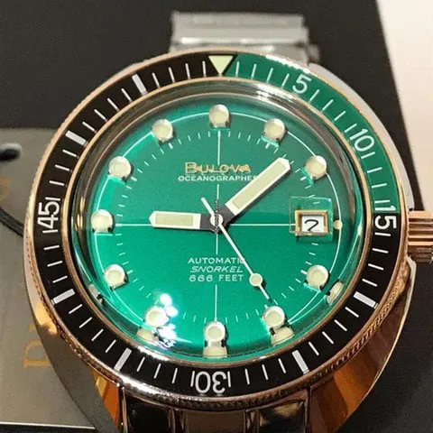 Bulova Archive 96B322 44mm Stainless steel Green