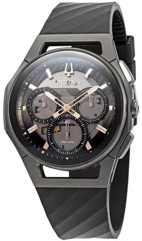 Bulova CURV 98A162 44mm Titanium Transparent