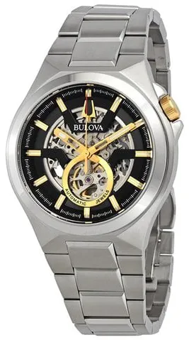 Bulova Classic 98A224 46mm Stainless steel Black