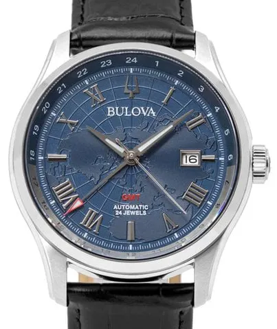 Bulova Wilton 96B385 43mm Stainless steel Blue