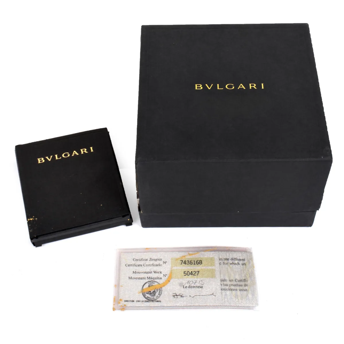 Bulgari SCB38S 38mm Stainless steel Black 5