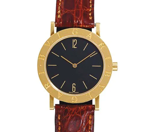 Bulgari Bulgari Yellow gold Black