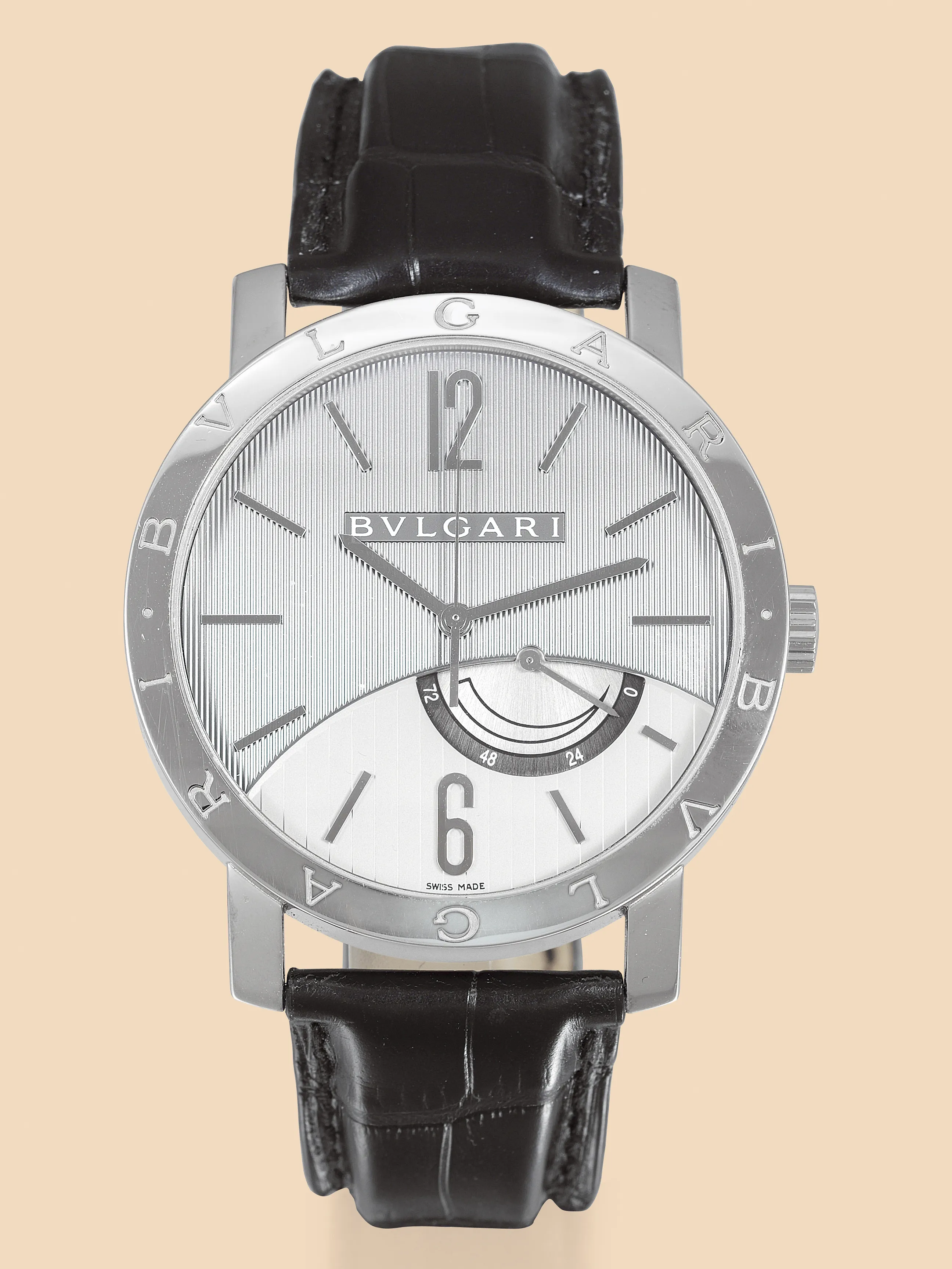 Bulgari Octo BB W 41 GL 41mm White gold Silver