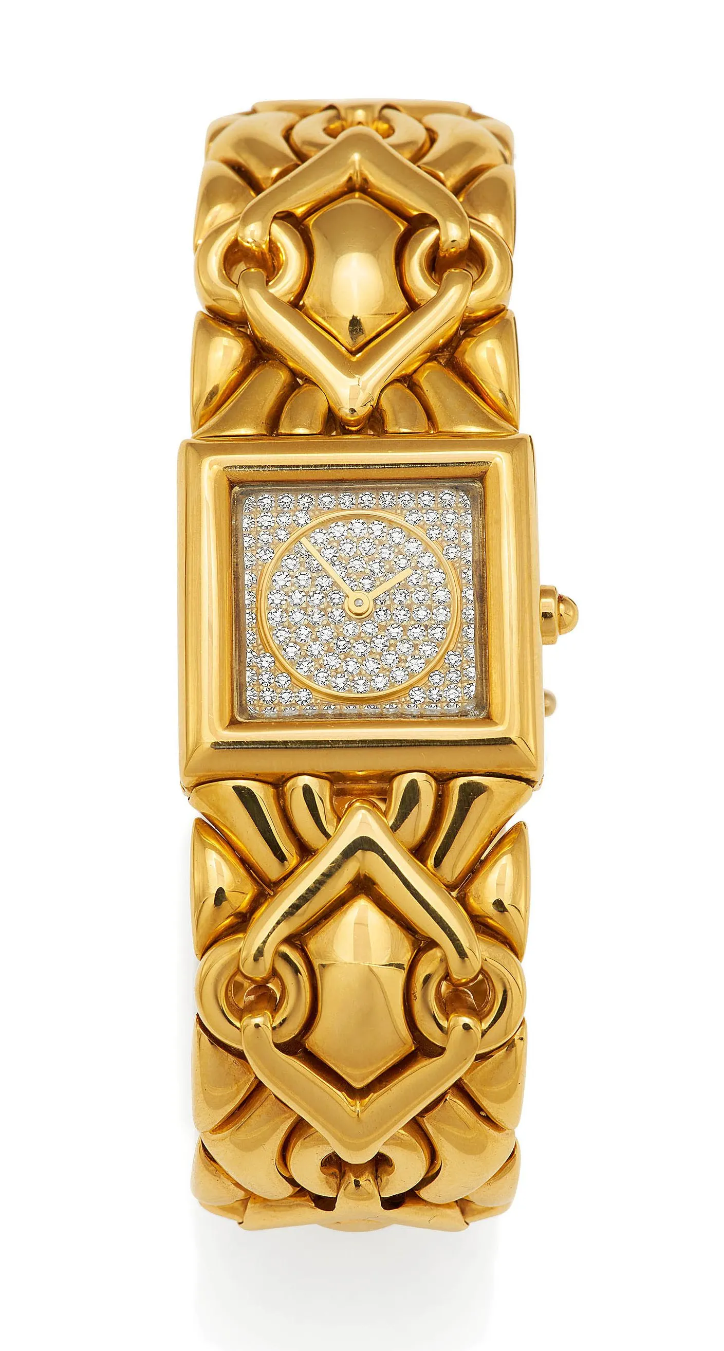 Bulgari Parentesi BJ 06 21mm Yellow gold Diamond