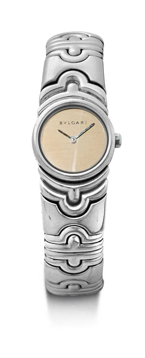 Bulgari Parentesi BJ01 20mm White gold Cream