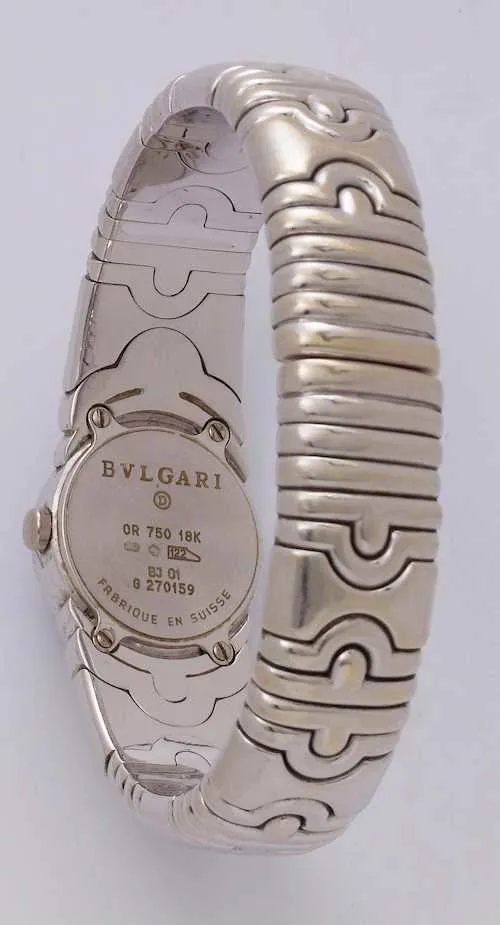 Bulgari Parentesi BJ01 20mm White gold Cream 1