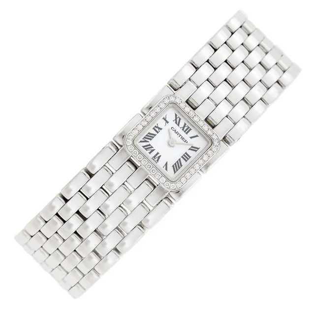 Cartier Panthère 2422 14mm White gold Mother-of-pearl