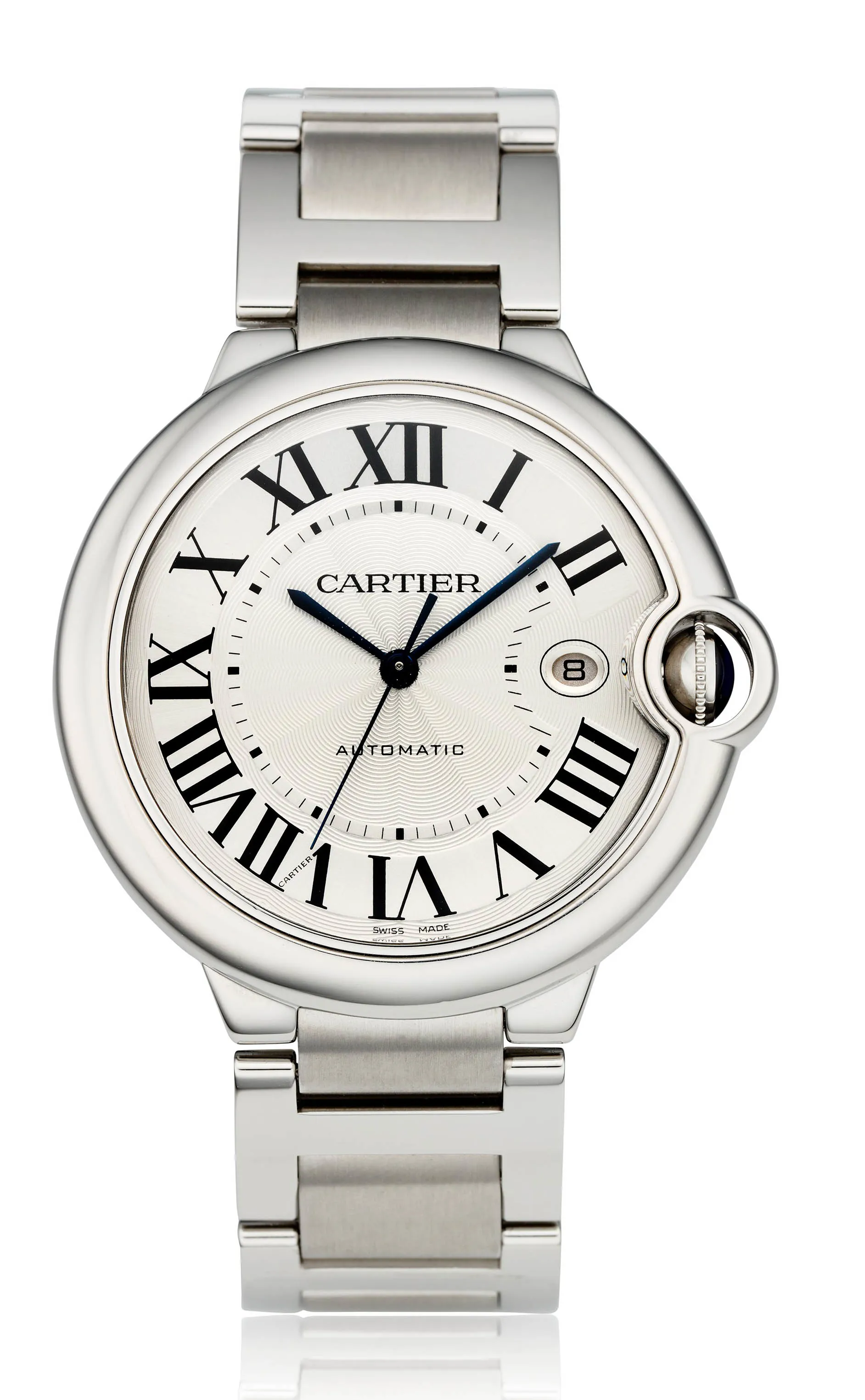 Cartier Ballon Bleu 42mm W69012Z4 42mm Stainless steel Silver