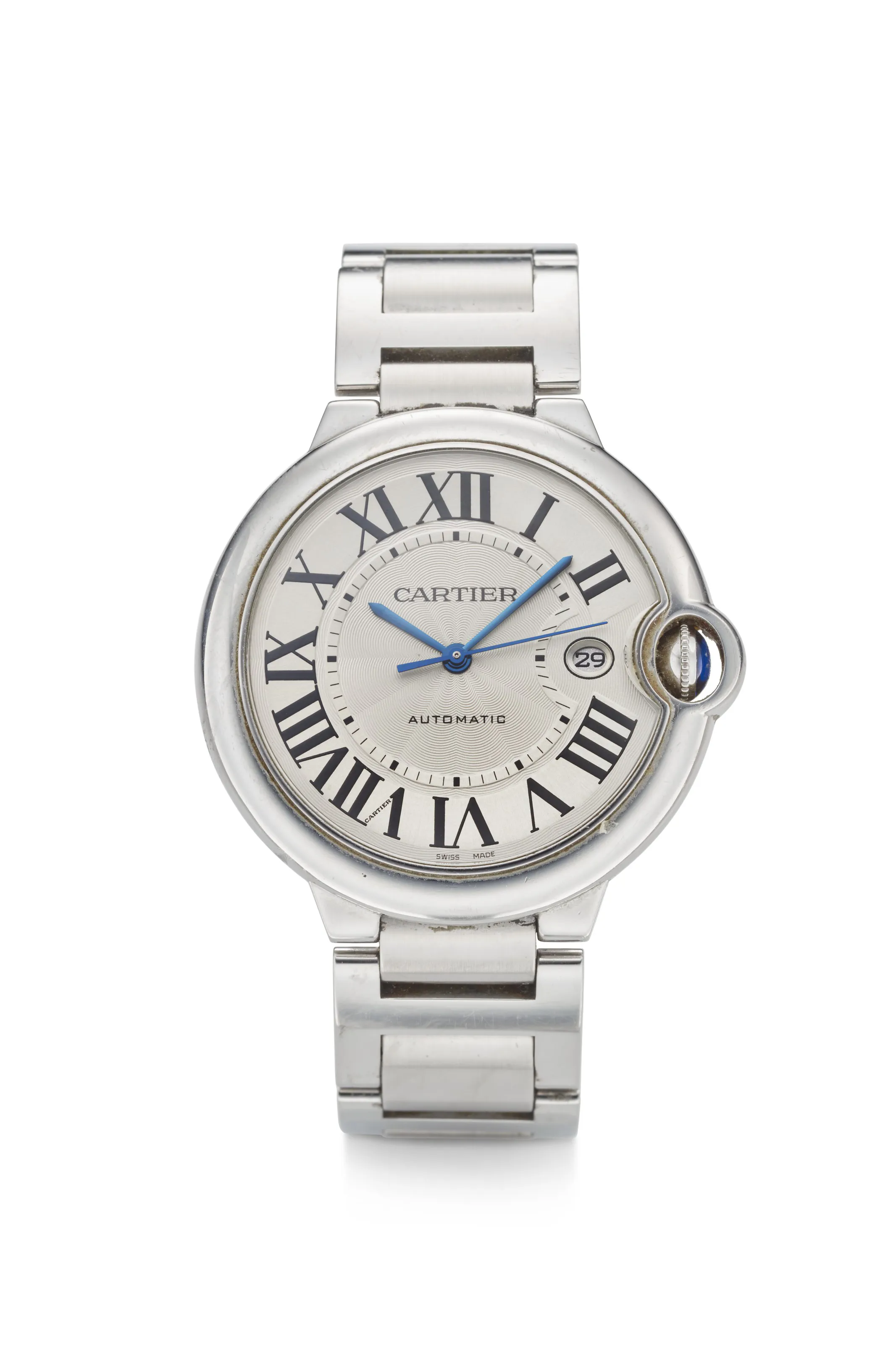 Cartier Ballon Bleu 42mm W69012Z4 42mm Stainless steel Silver