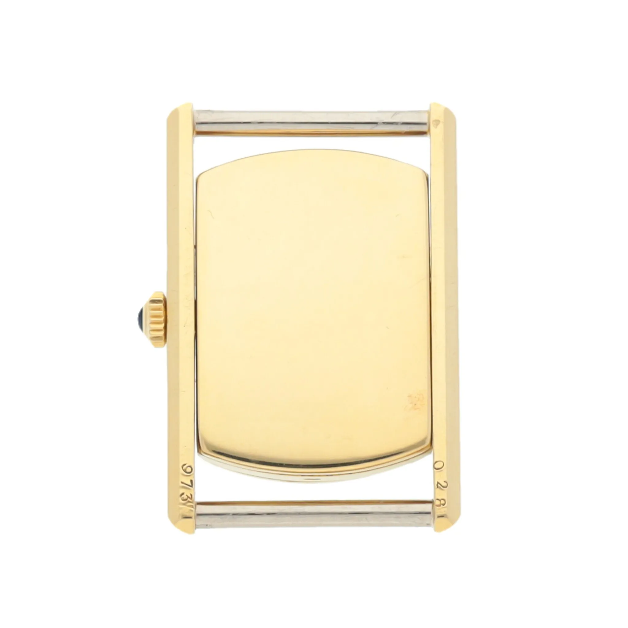 Cartier Cabriolet Reversible 21mm Yellow gold Silver 3