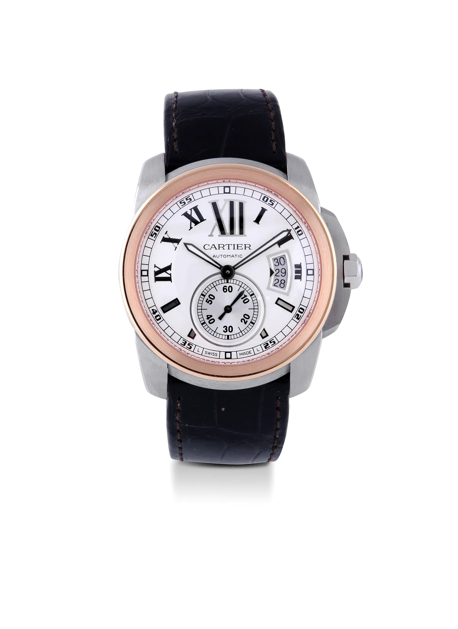 Cartier Calibre de Cartier W7100037 44mm Stainless steel Silver