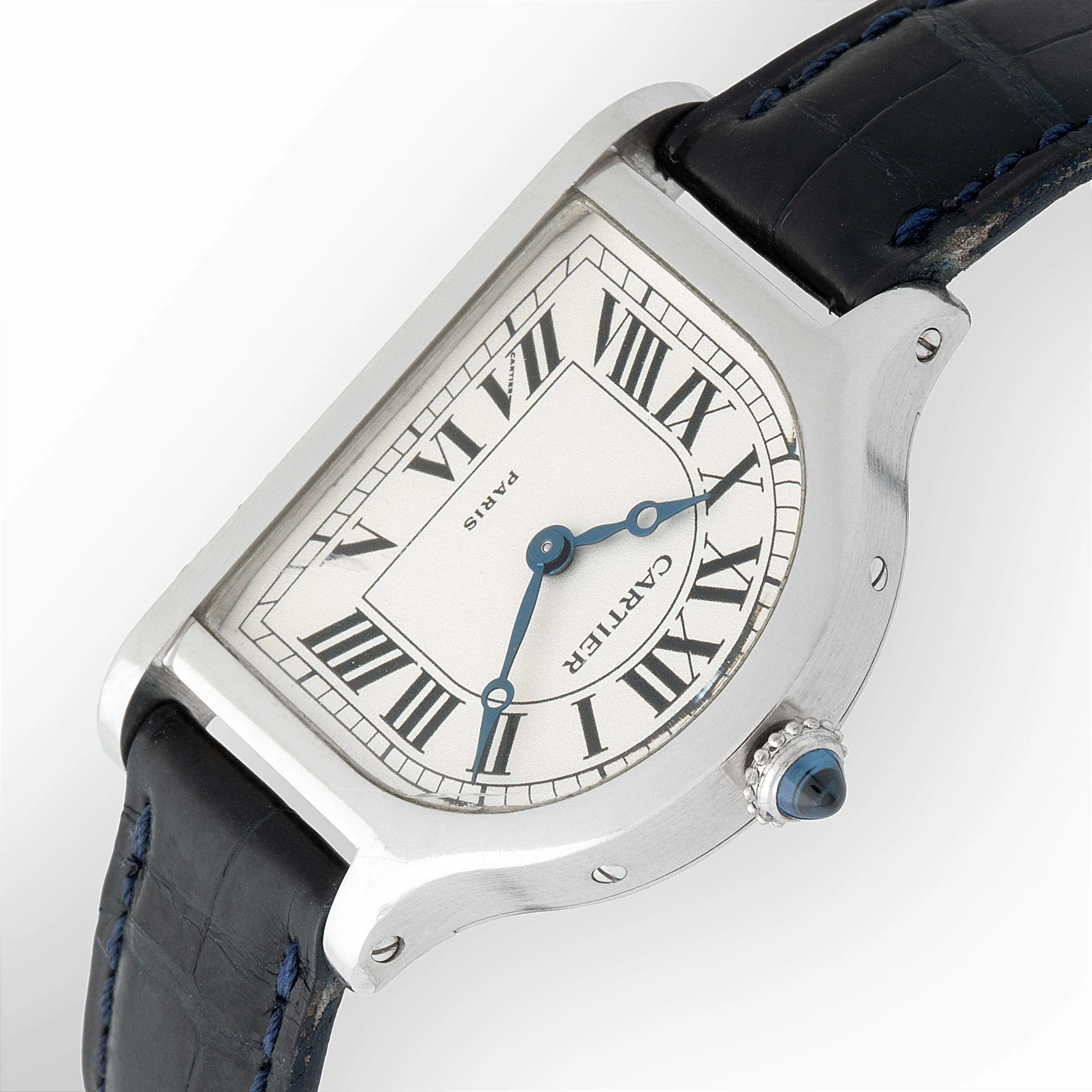 Cartier Cloche 8876 25mm Platinum Silver 1