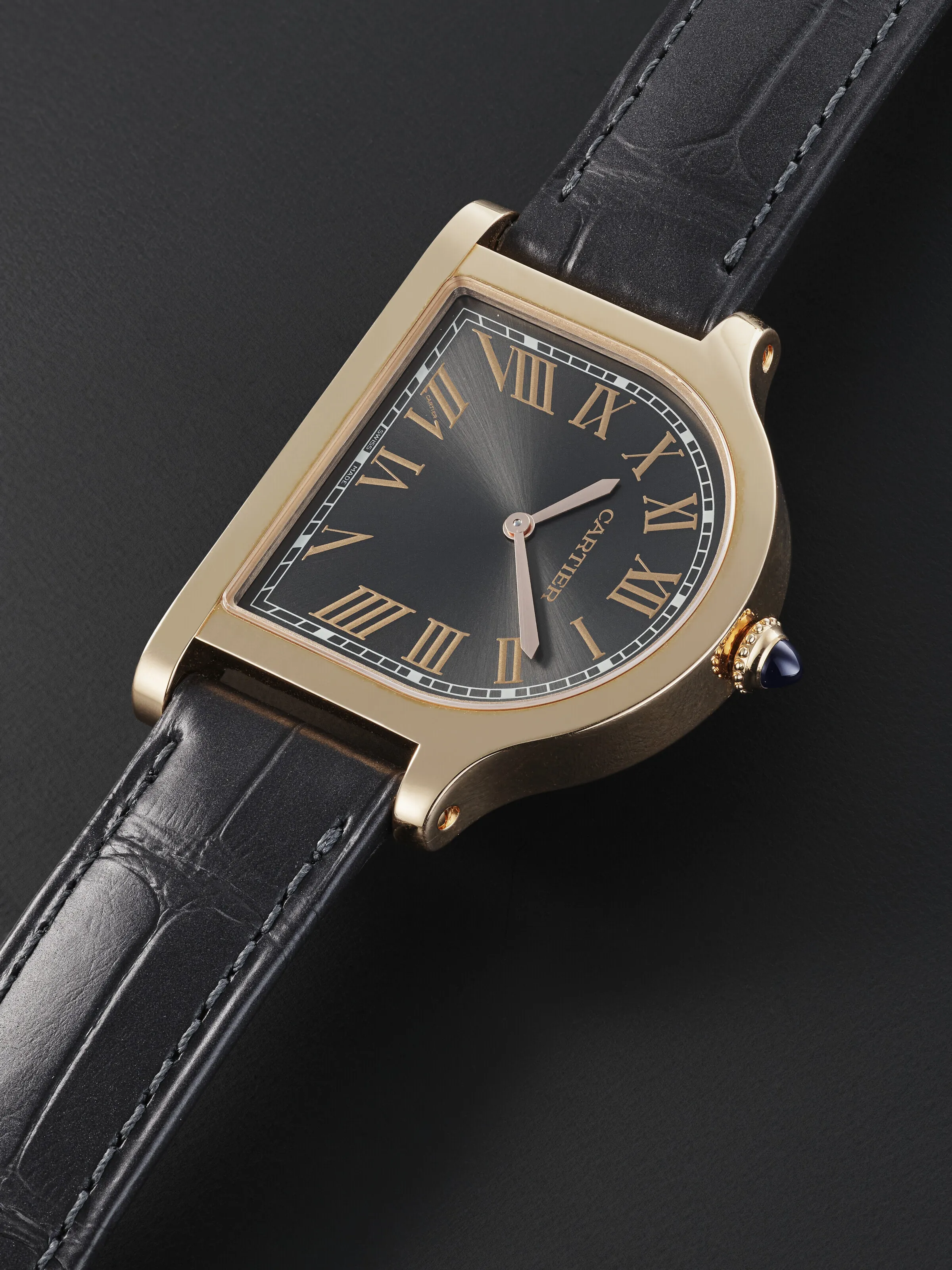 Cartier Cloche 29mm Rose gold Gray 1