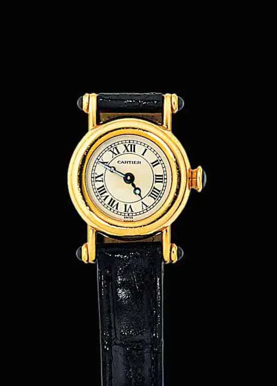 Cartier Diabolo 1440 20.5mm Yellow gold Cream