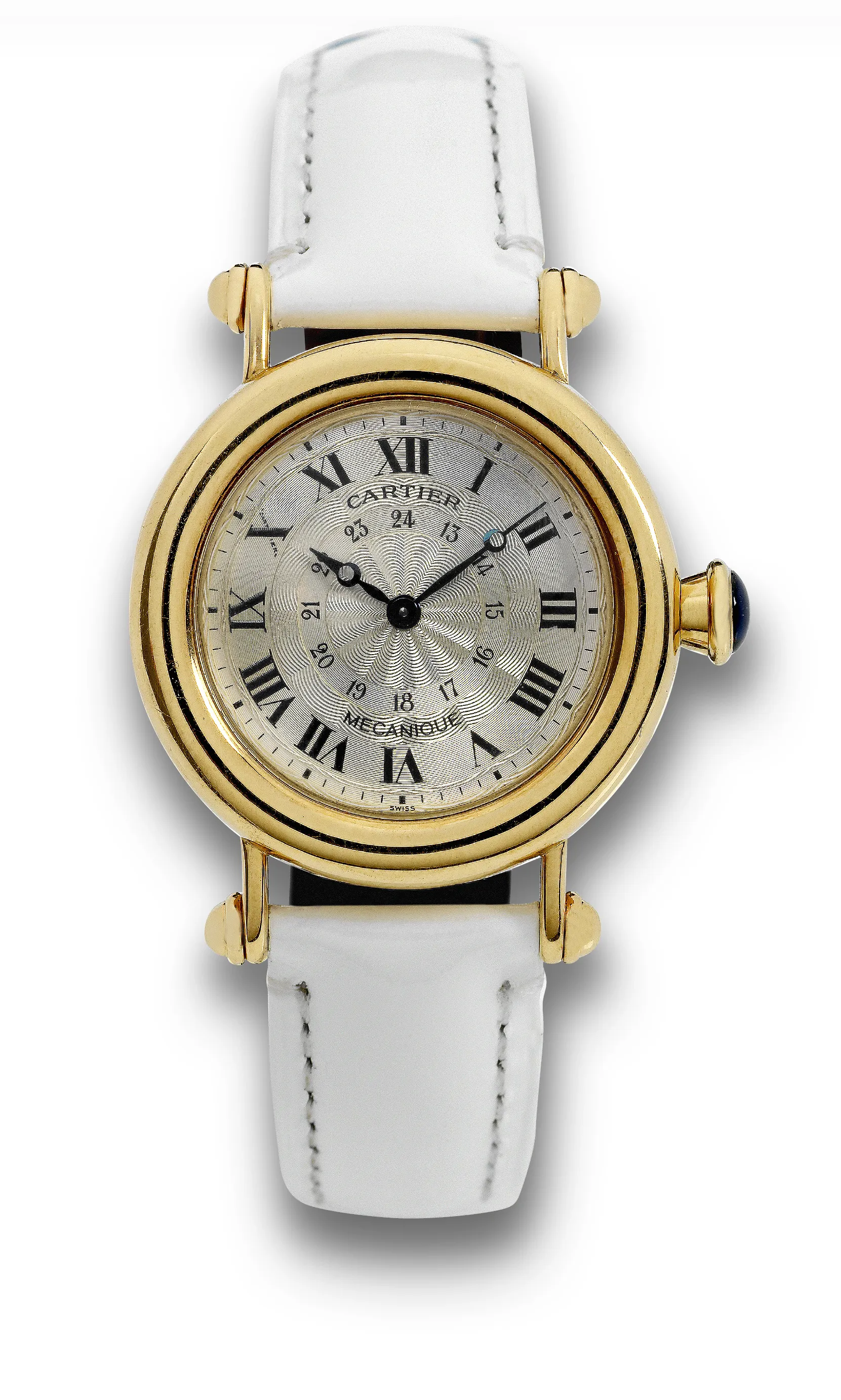 Cartier Diabolo 1460 32mm Yellow gold Silver