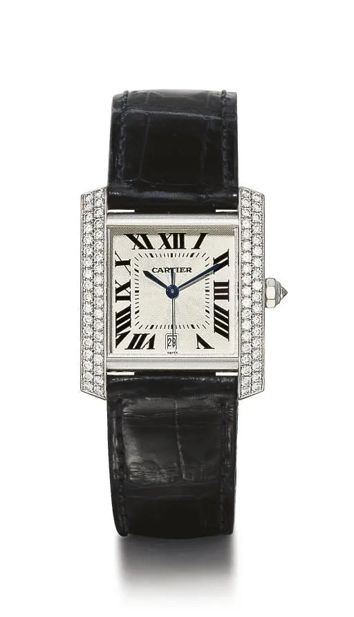 Cartier Divan 2612 38mm Stainless steel Silver