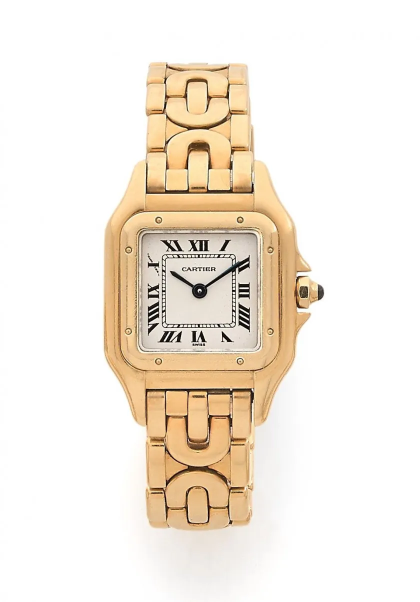 Cartier Panthère 1070 22mm Yellow gold Cream