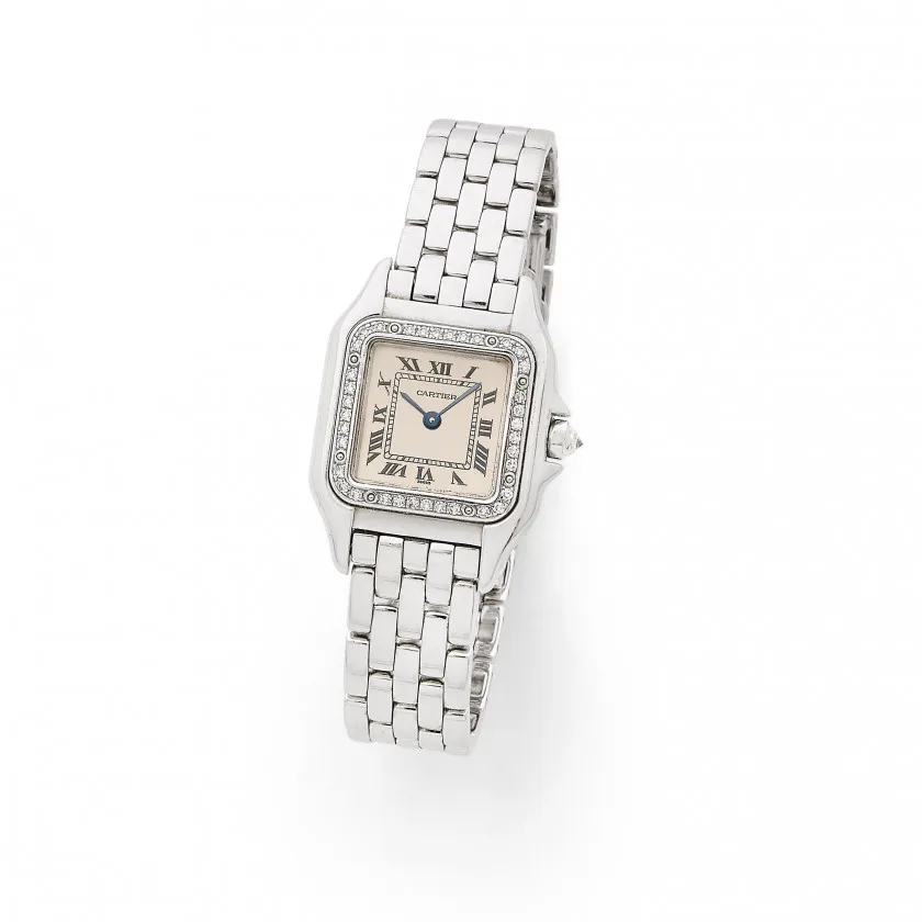 Cartier Panthère 1660 23mm White gold White