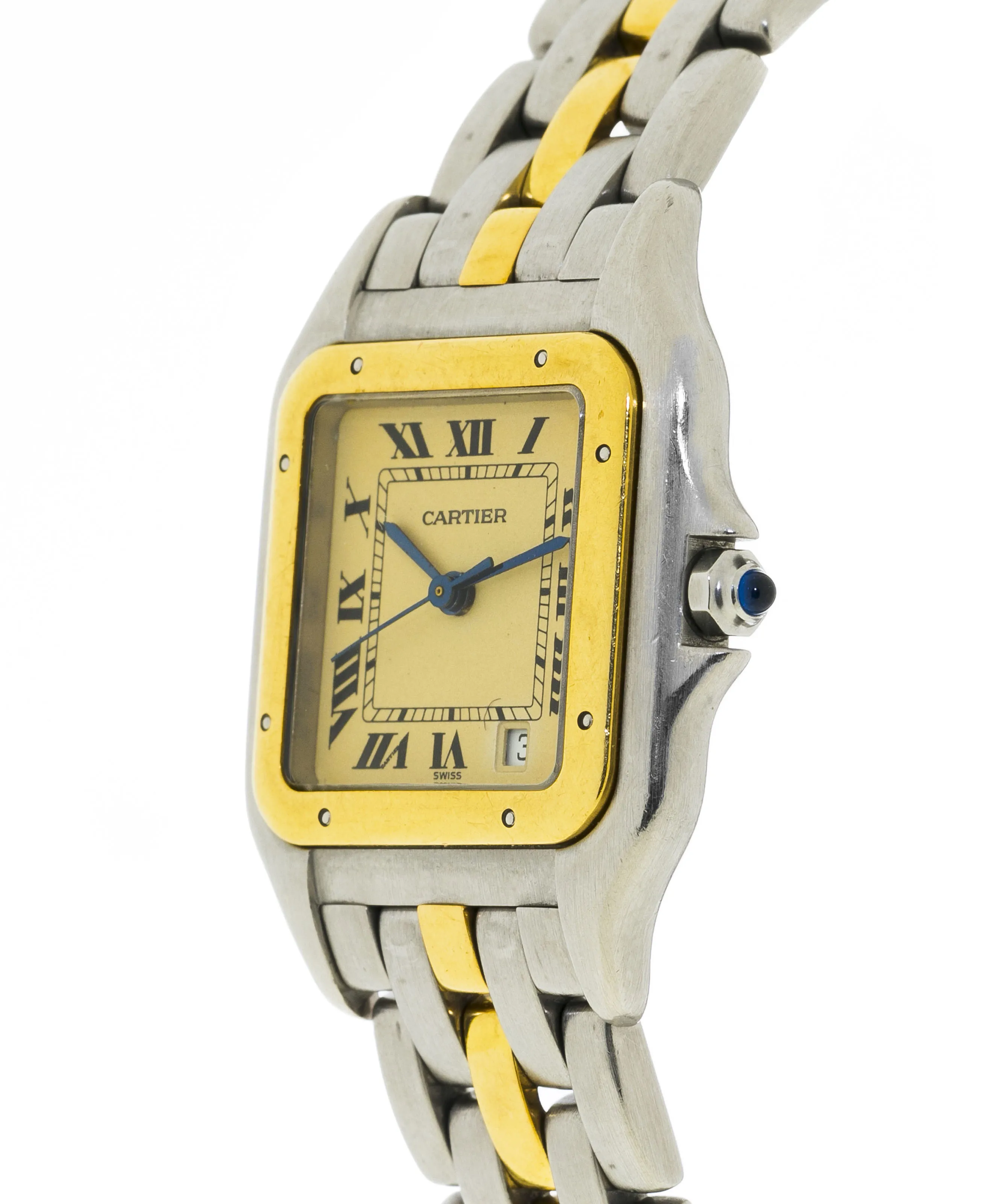 Cartier Panthère 8394 27mm Yellow gold and Stainless steel Champagne 2