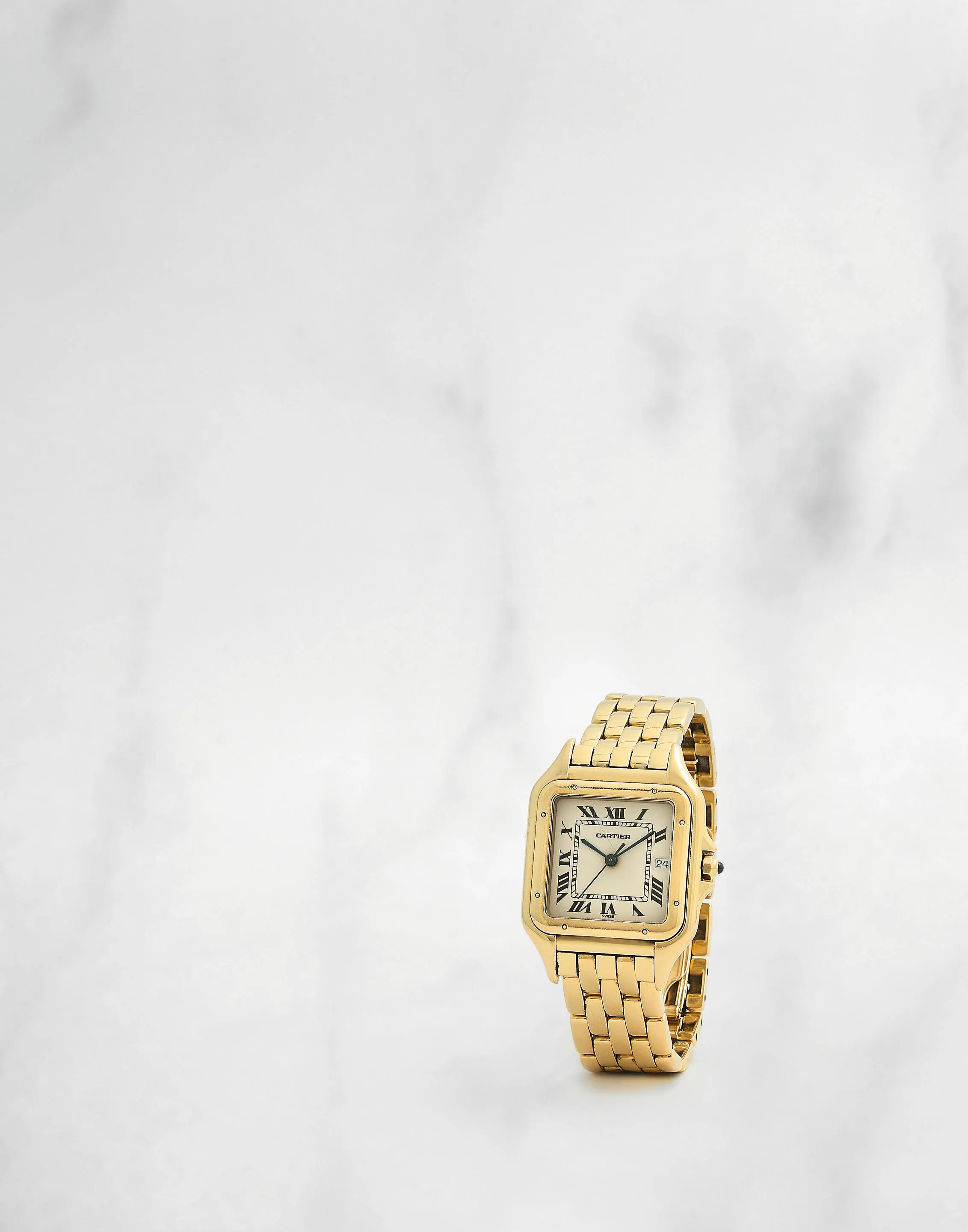 Cartier Panthère 8839 27mm Yellow gold Champagne