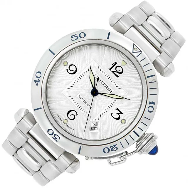 Cartier Pasha 2378 nullmm Stainless steel White