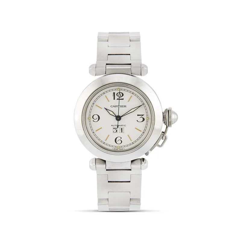 Cartier Pasha C 2475 nullmm Stainless steel White