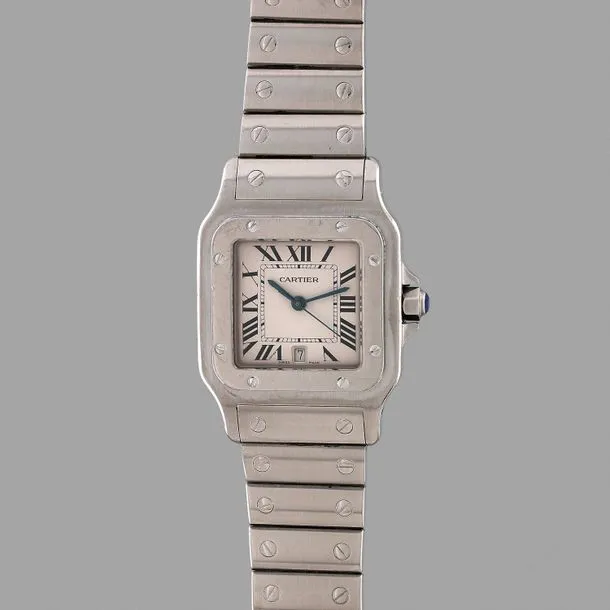 Cartier Santos 1564 29mm Stainless steel Ivory