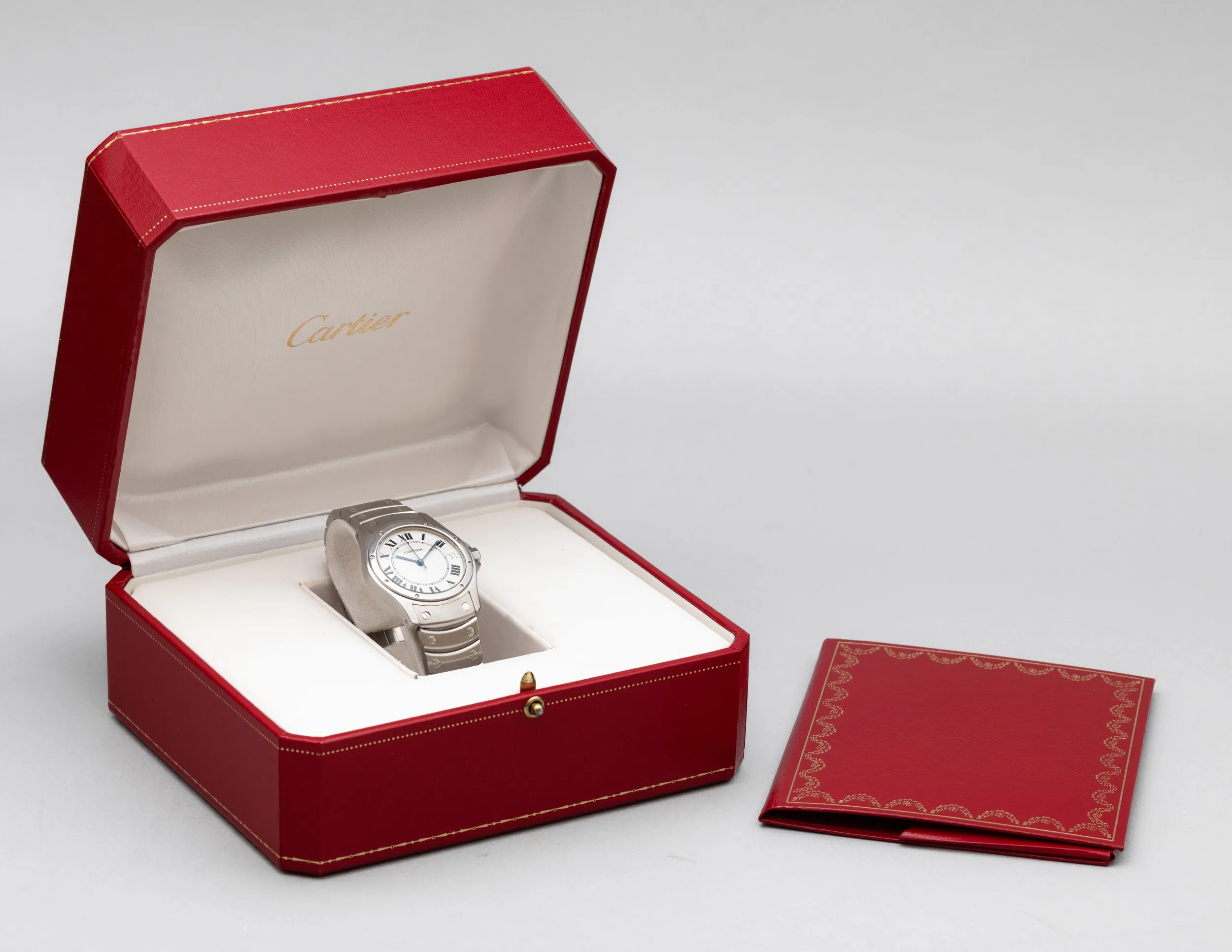 Cartier Santos 1920 33mm Stainless steel White 2