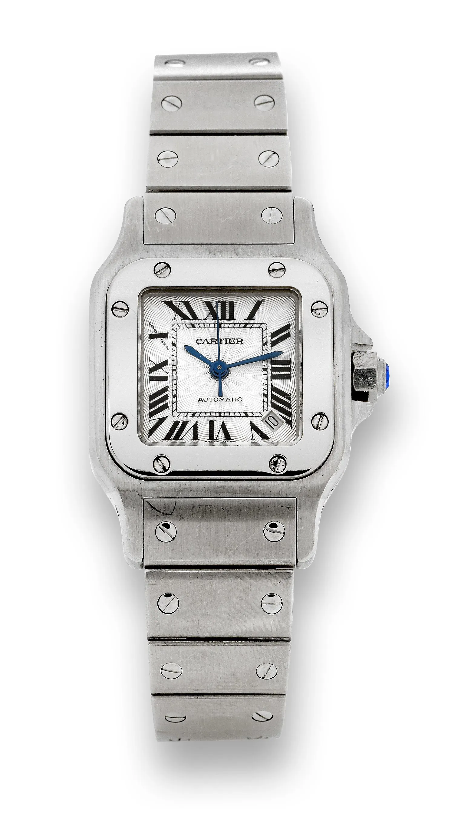 Cartier Santos 2423 24mm Stainless steel Silver