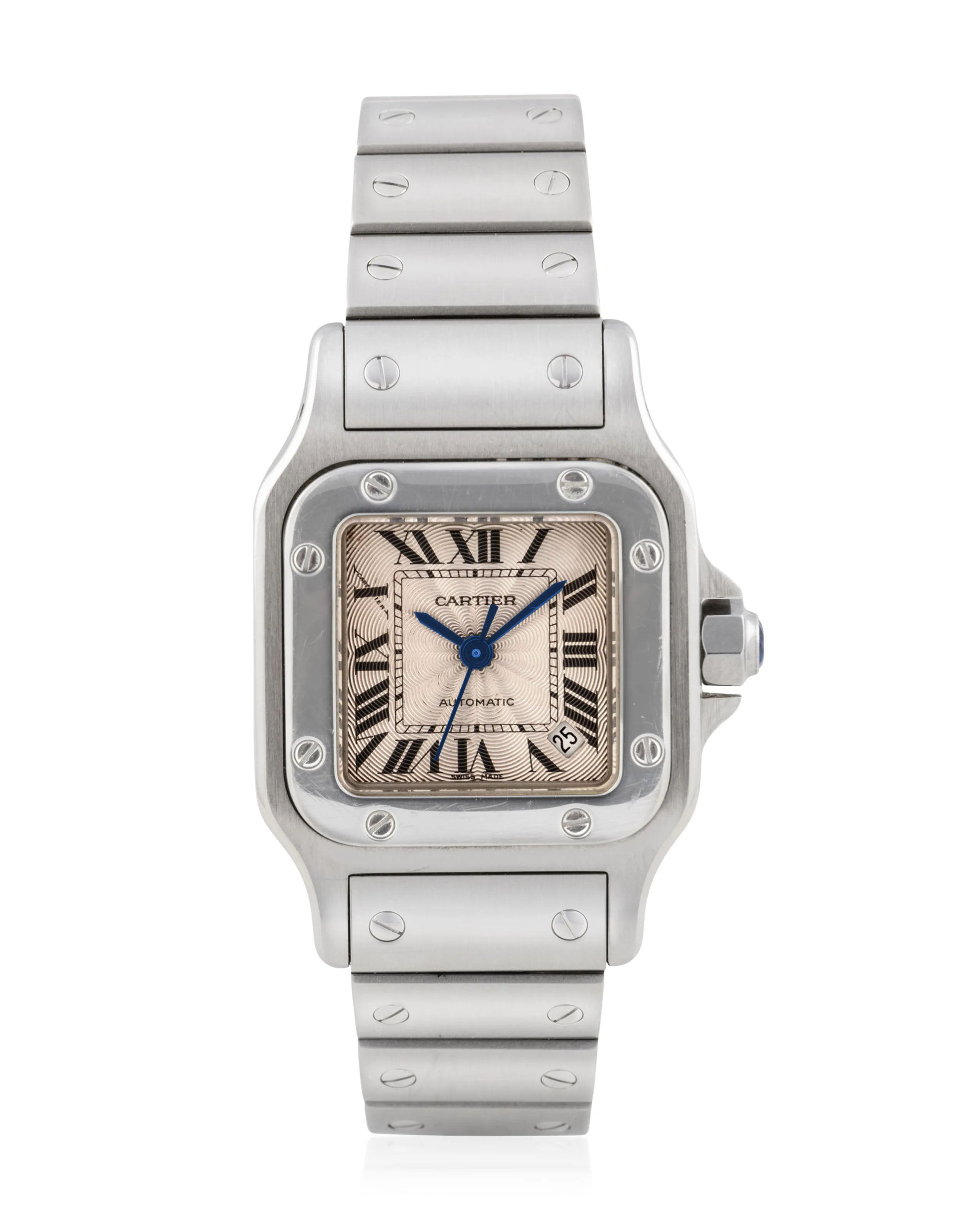 Cartier Santos 2423 24mm Stainless steel Silver