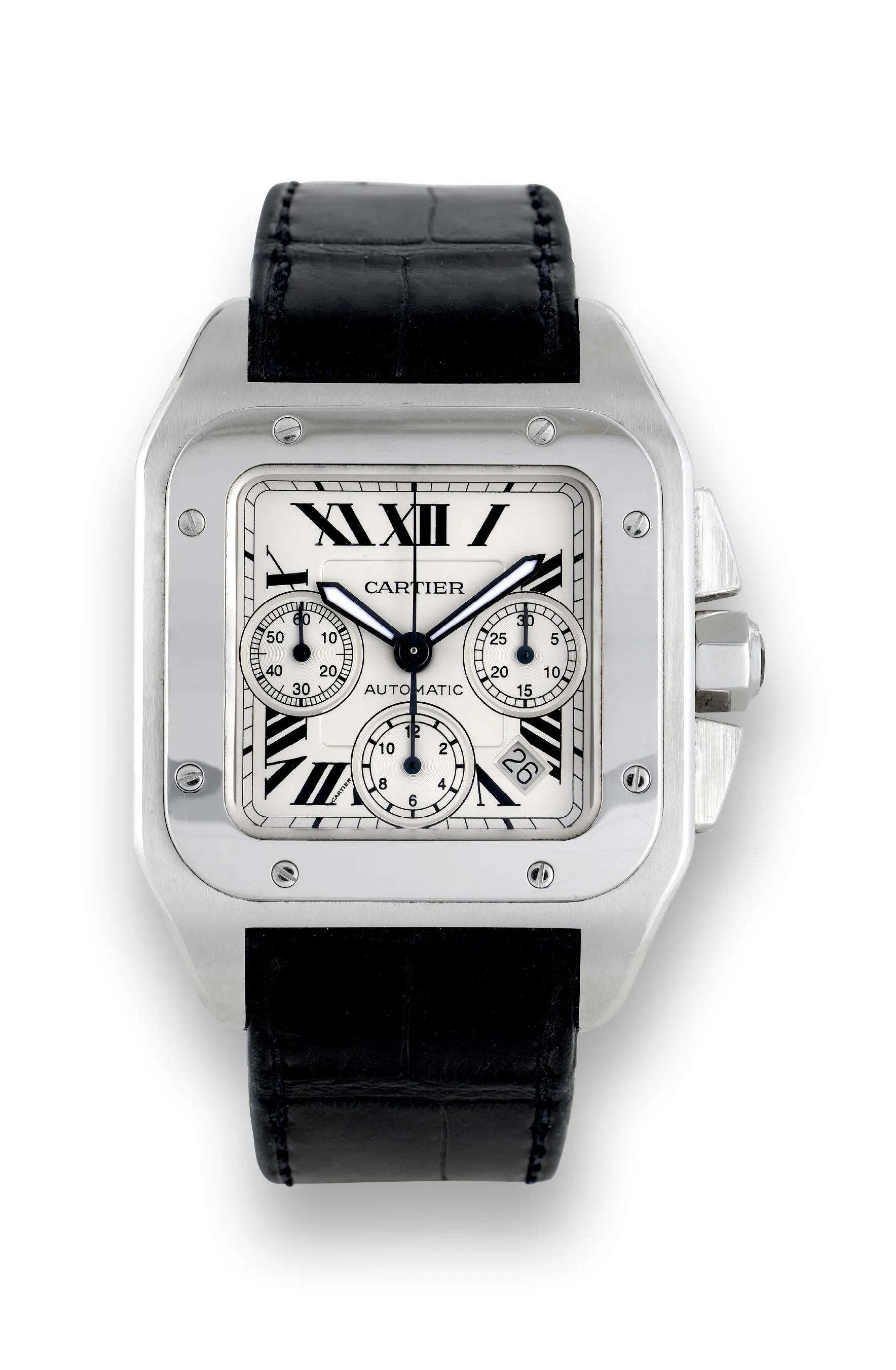 Cartier Santos 2740 40mm Stainless steel Silver