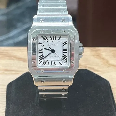 Cartier Santos 2823 32mm Steel Silver