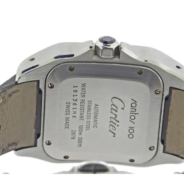 Cartier Santos 2878 33mm Stainless steel Silver 2