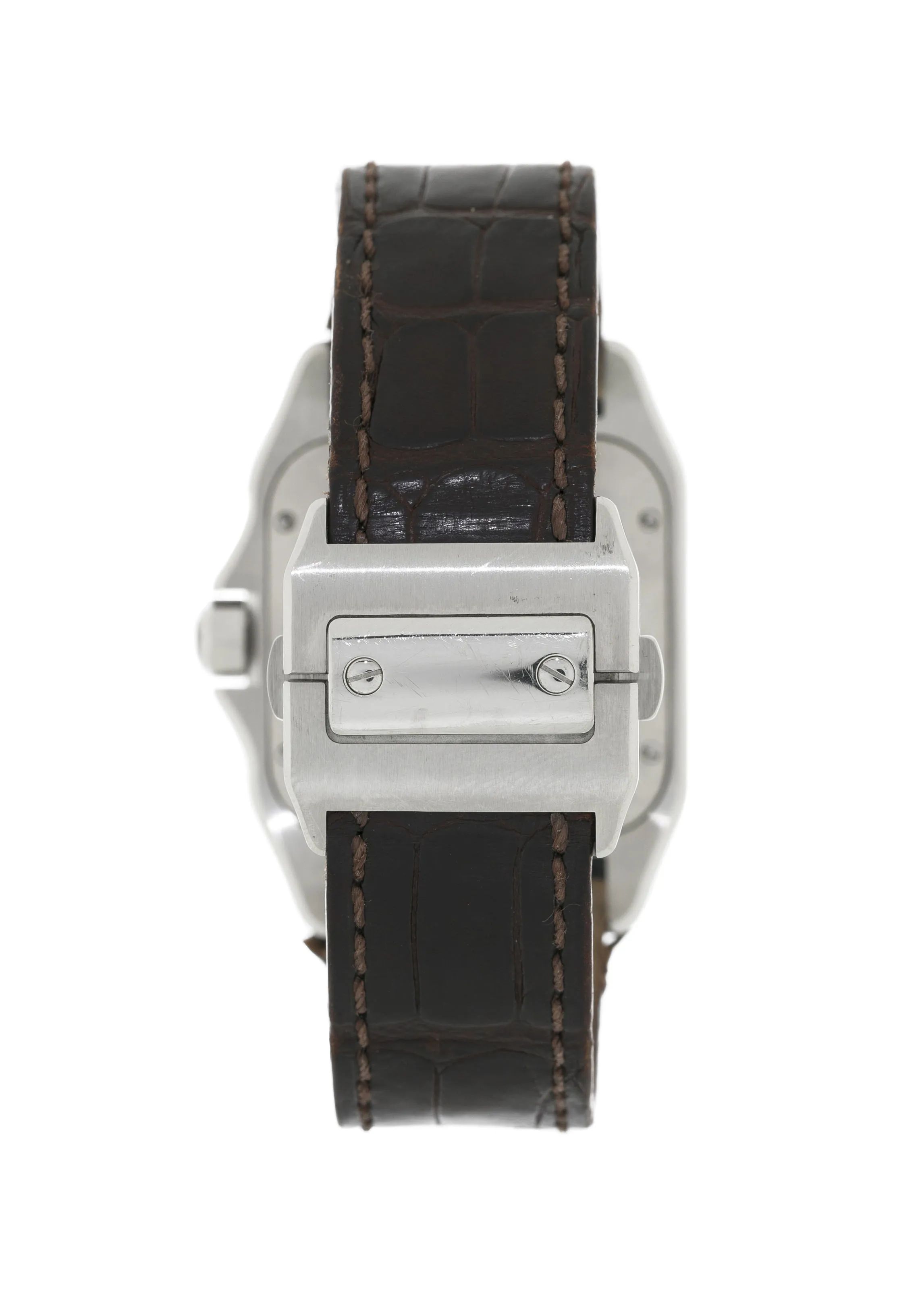 Cartier Santos 2878 33mm Stainless steel White 2