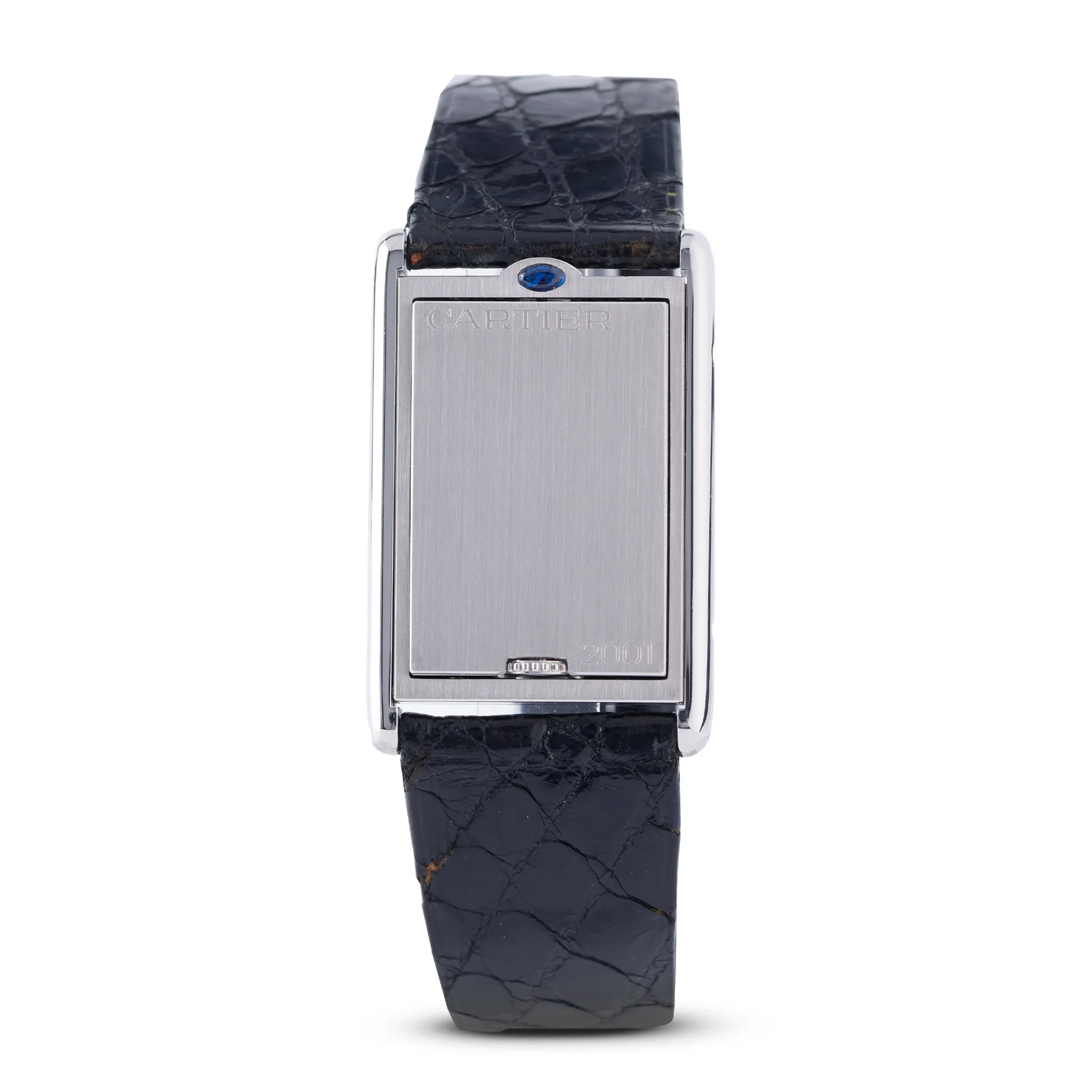 Cartier Tank Basculante Mécanique 2390 25mm Stainless steel Silver 2