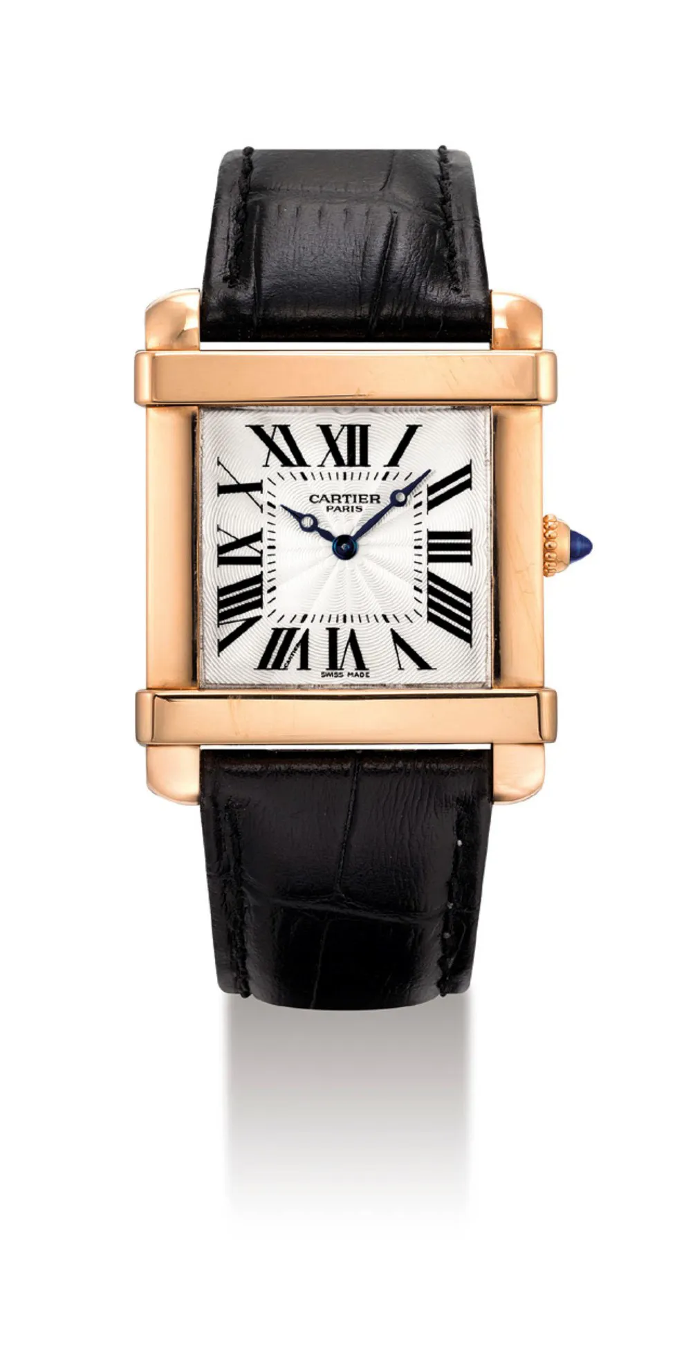 Cartier Tank Chinoise 2684G 29mm Rose gold Silver