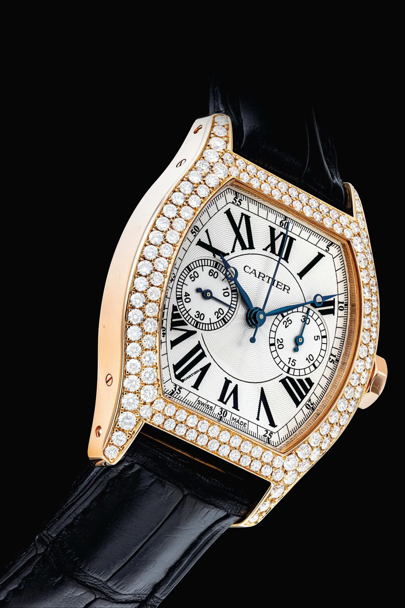 Cartier Tonneau 2661G 8mm White