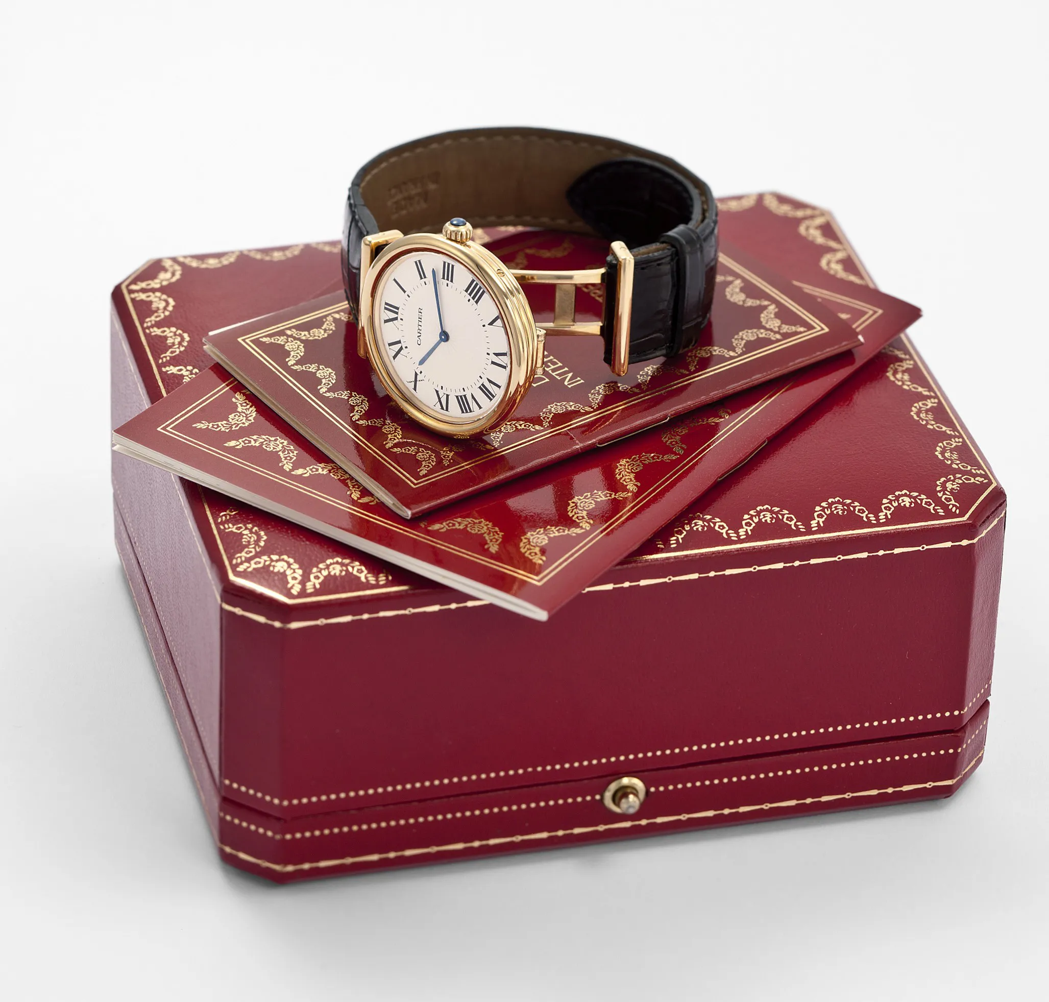 Cartier Vendôme W1514457 32mm Yellow gold Silver