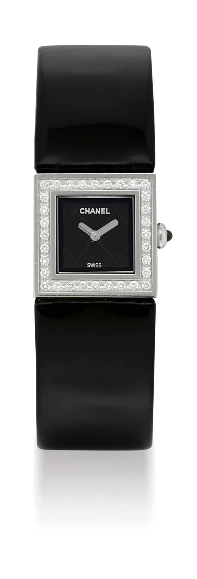 Chanel H0500 19mm Stainless steel Black