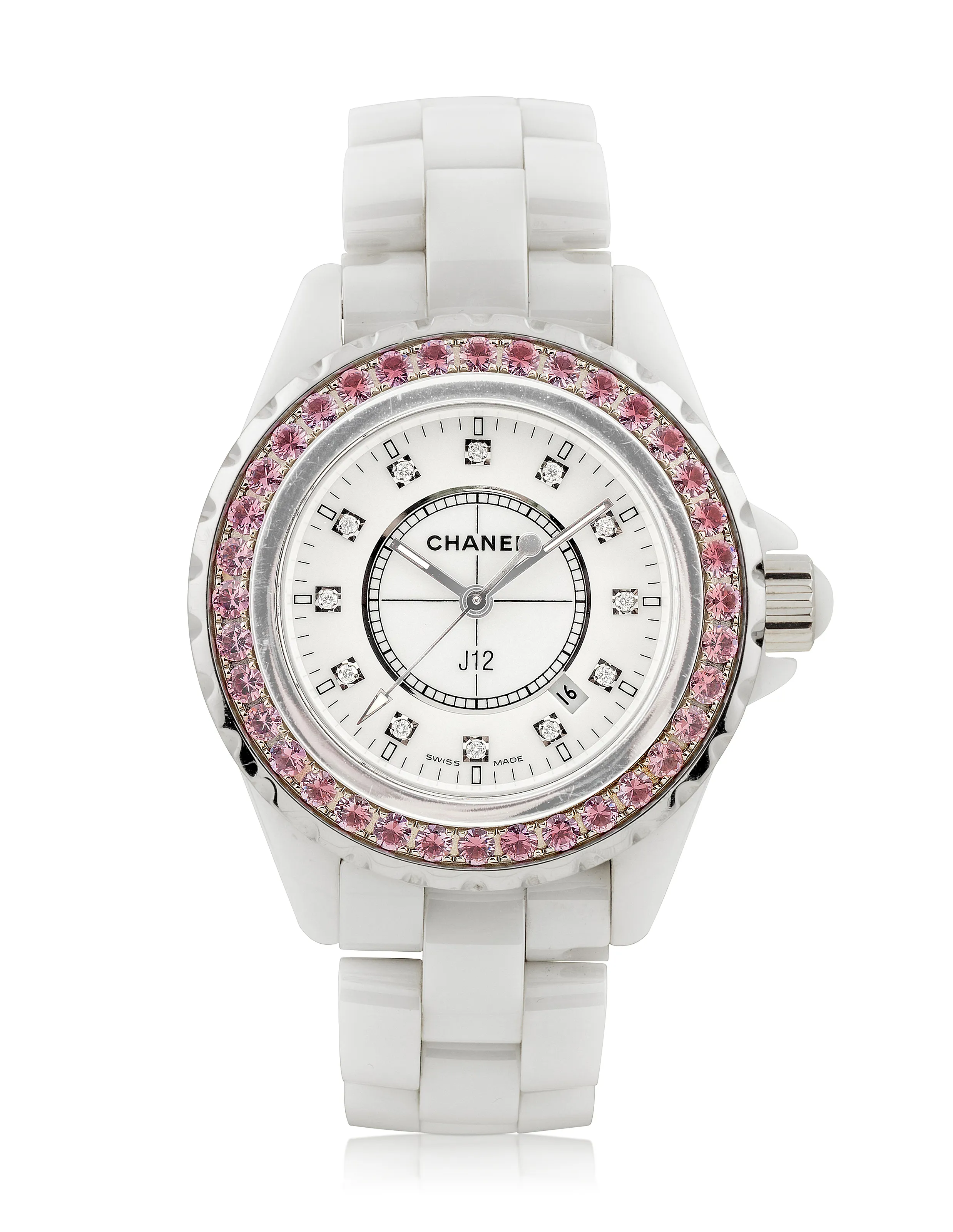 Chanel J12 J12 34mm White ceramic White