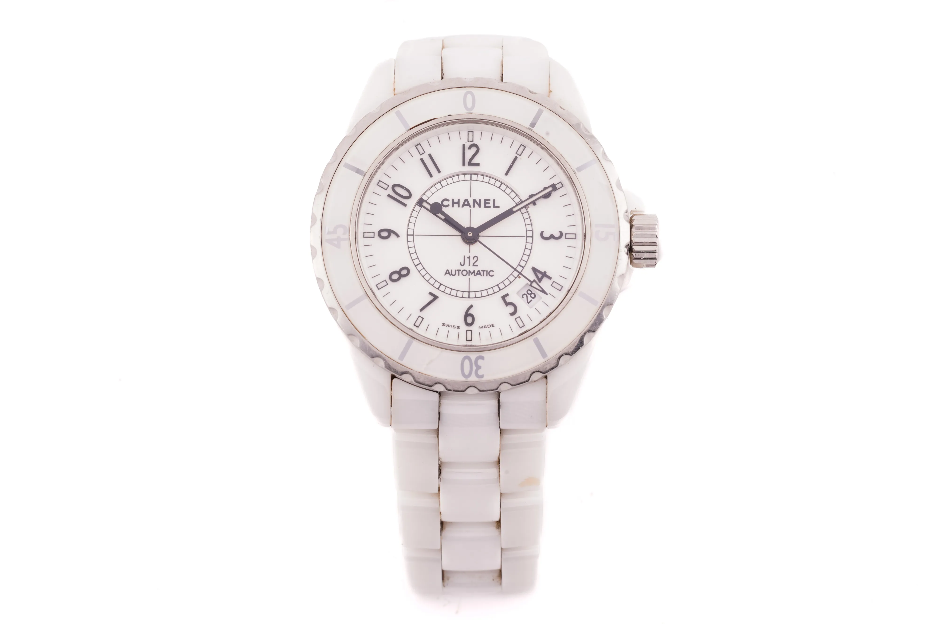 Chanel J12 J12 39mm Ceramic White