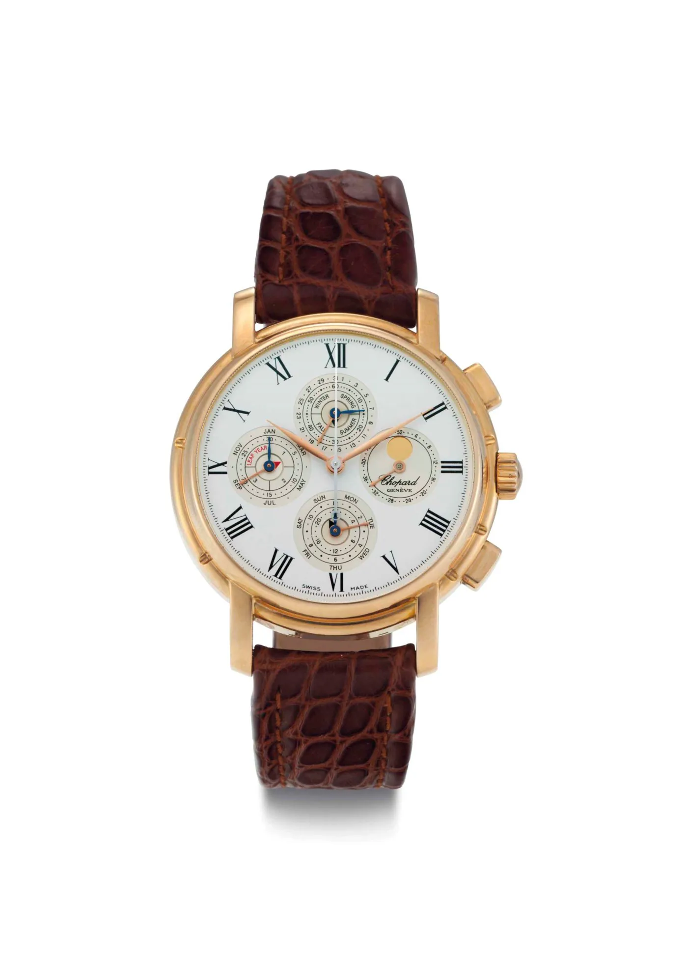 Chopard 36/1224 40.5mm Rose gold White