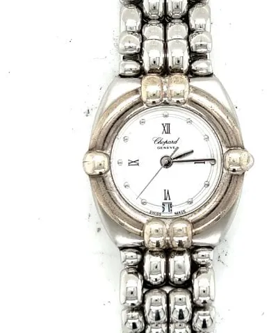 Chopard Gstaad 8112 24mm Stainless steel White