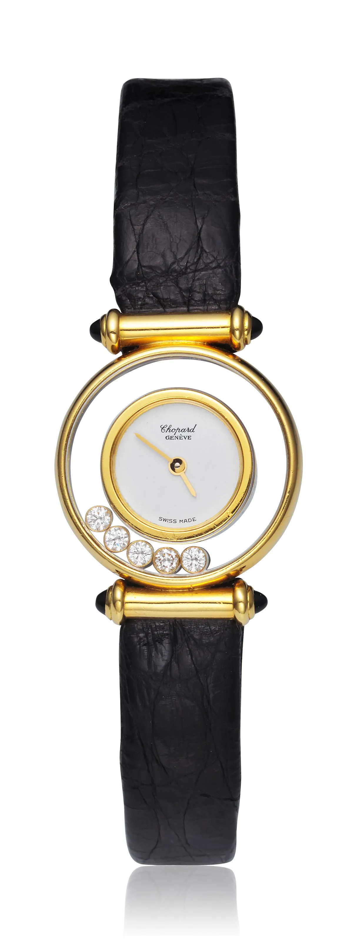 Chopard Happy Diamonds 4082 21mm Yellow gold White