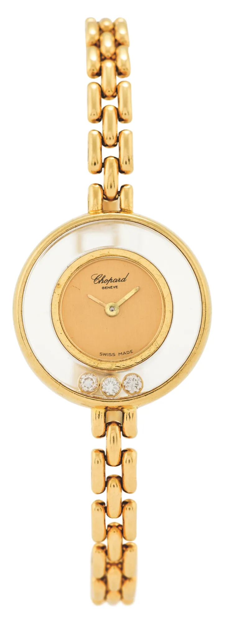 Chopard Happy Diamonds 4082 21mm Yellow gold Golden