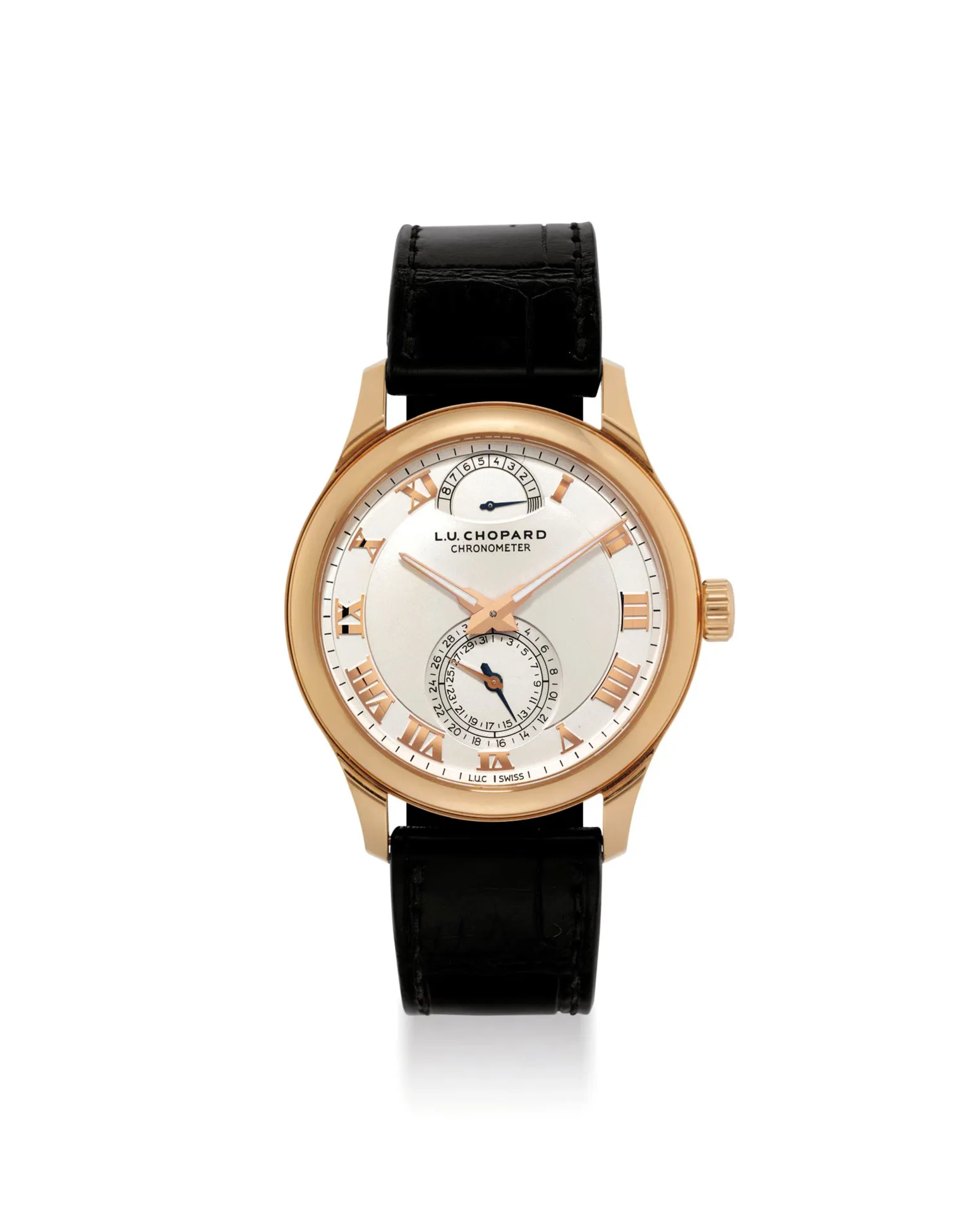 Chopard L.U.C 1926 43mm Rose gold Silver