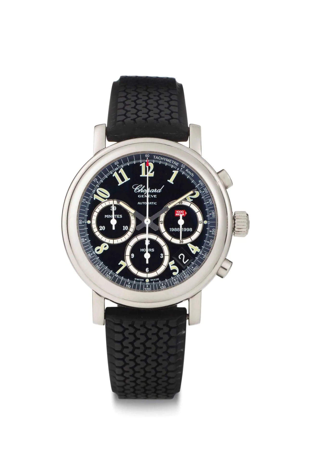 Chopard Mille Miglia 8331 39mm Stainless steel Black