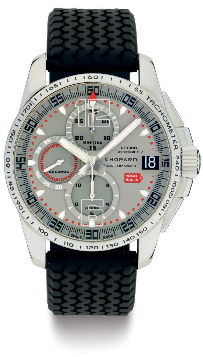 Chopard Mille Miglia GT XL 16/8489 46mm Stainless steel Grey