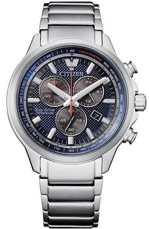 Citizen Eco-Drive AT2470-85L 42mm Titanium Blue